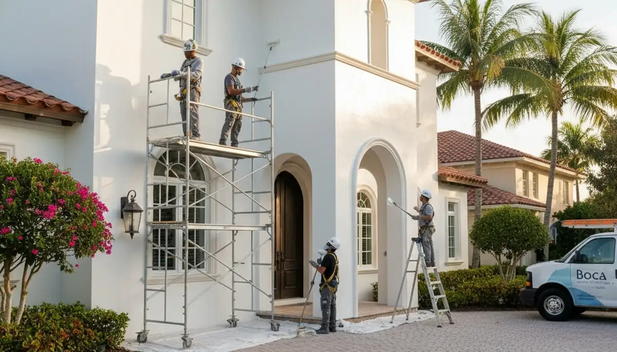 Painting contractors in Fort Lauderdale, FL providing professional interior and exterior painting services