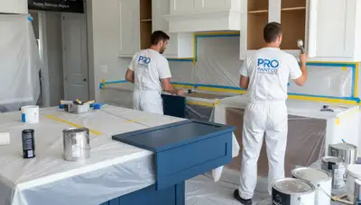 Professional cabinet painting in Fort Lauderdale, FL for durable coastal-home finishes