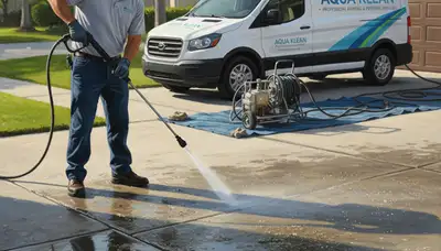 Concrete pressure cleaning in Fort Lauderdale, FL for driveways, patios, and walkways