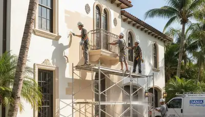 Fort Lauderdale, FL painting contractors providing professional interior and exterior painting services