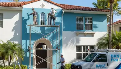 Fort Lauderdale, FL painting contractors providing professional interior and exterior painting services