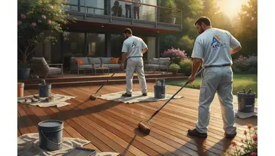 Fort Lauderdale deck painting service for durable, weather-resistant outdoor wood protection