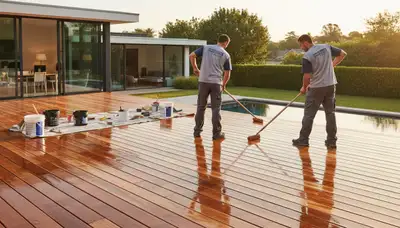 Fort Lauderdale deck sealing protects wood from sun, humidity, and salt air for lasting durability