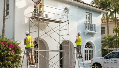 Painting contractors in Fort Lauderdale, FL providing professional interior and exterior painting services