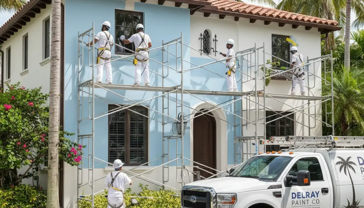 Painting contractor in Fort Lauderdale, FL, providing professional interior and exterior painting services