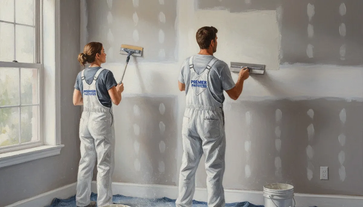 Fort Lauderdale drywall repair by painting contractors fixing cracks and water damage