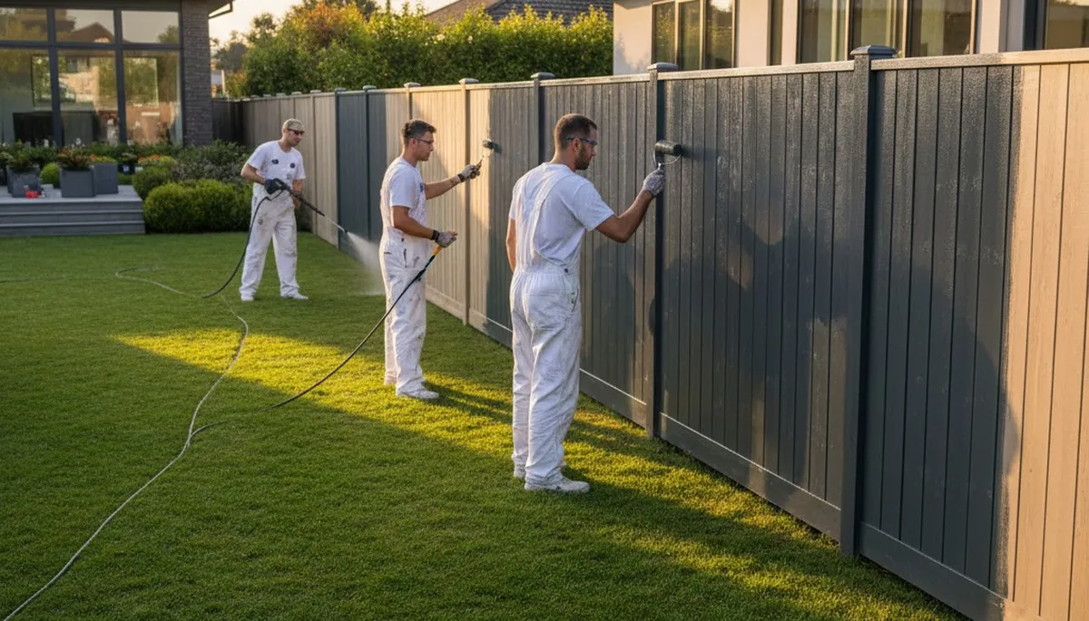 Fence painting in Fort Lauderdale, FL for a durable, weather-resistant finish