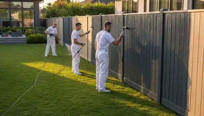 Fence painting in Fort Lauderdale, FL for a durable, weather-resistant finish