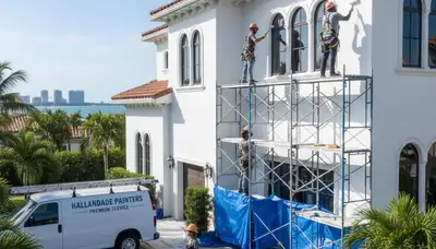 Painting contractors in Fort Lauderdale, FL providing professional interior and exterior painting services
