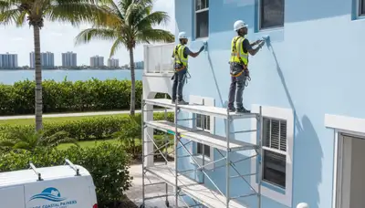 Painting contractor team in Fort Lauderdale, FL providing professional interior and exterior painting services
