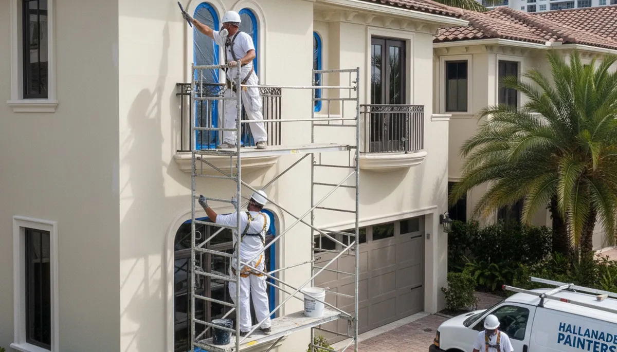Painting contractors in Fort Lauderdale, FL providing professional interior and exterior painting services
