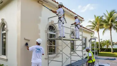 Fort Lauderdale, FL painting contractors providing professional interior and exterior painting services