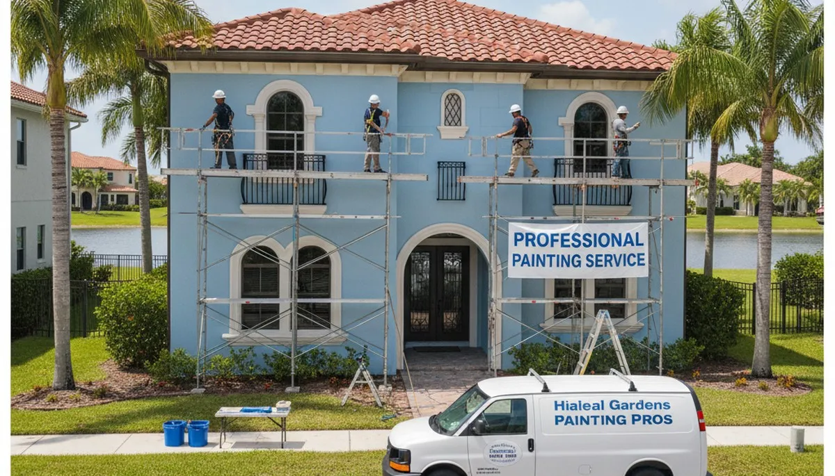 Painting contractor in Fort Lauderdale, FL offering professional interior and exterior painting services