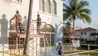 Fort Lauderdale, FL painting contractors providing professional interior and exterior painting services