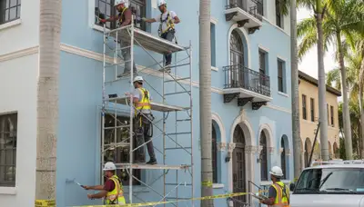 Fort Lauderdale, FL painting contractors providing professional residential and commercial painting services