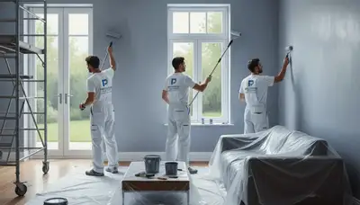 Interior house painting in Fort Lauderdale, FL for a fresh, durable coastal home finish