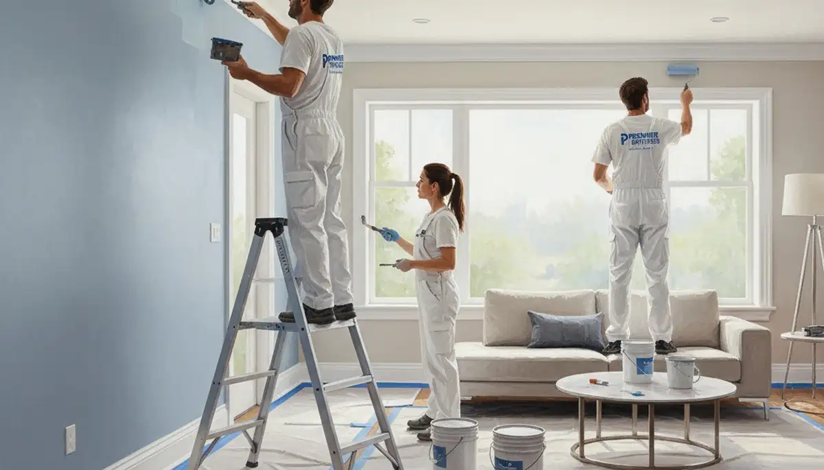 Interior house painting in Fort Lauderdale, FL by professional painters