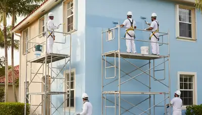 Painting contractors in Fort Lauderdale, FL providing professional interior and exterior painting services