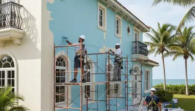 Painting contractors in Fort Lauderdale, FL providing professional residential and commercial painting services