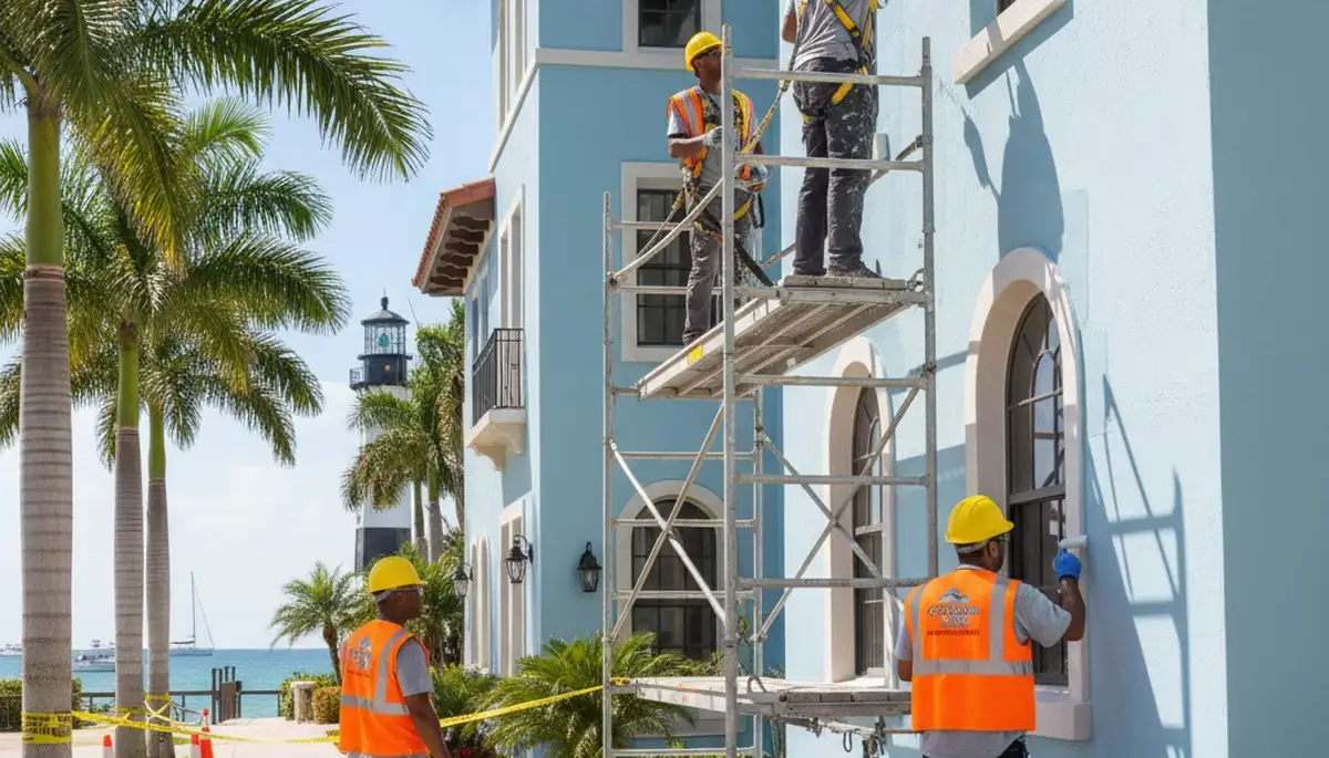 Painting contractors in Fort Lauderdale, FL providing professional interior and exterior painting services