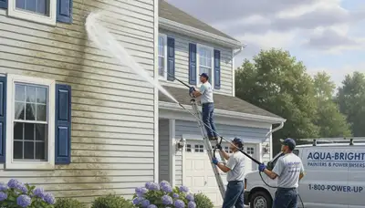 Vinyl siding pressure cleaning in Fort Lauderdale, FL by Fort Lauderdale Paint Pros