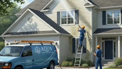 Fort Lauderdale, FL vinyl siding pressure cleaning by a professional painting contractor